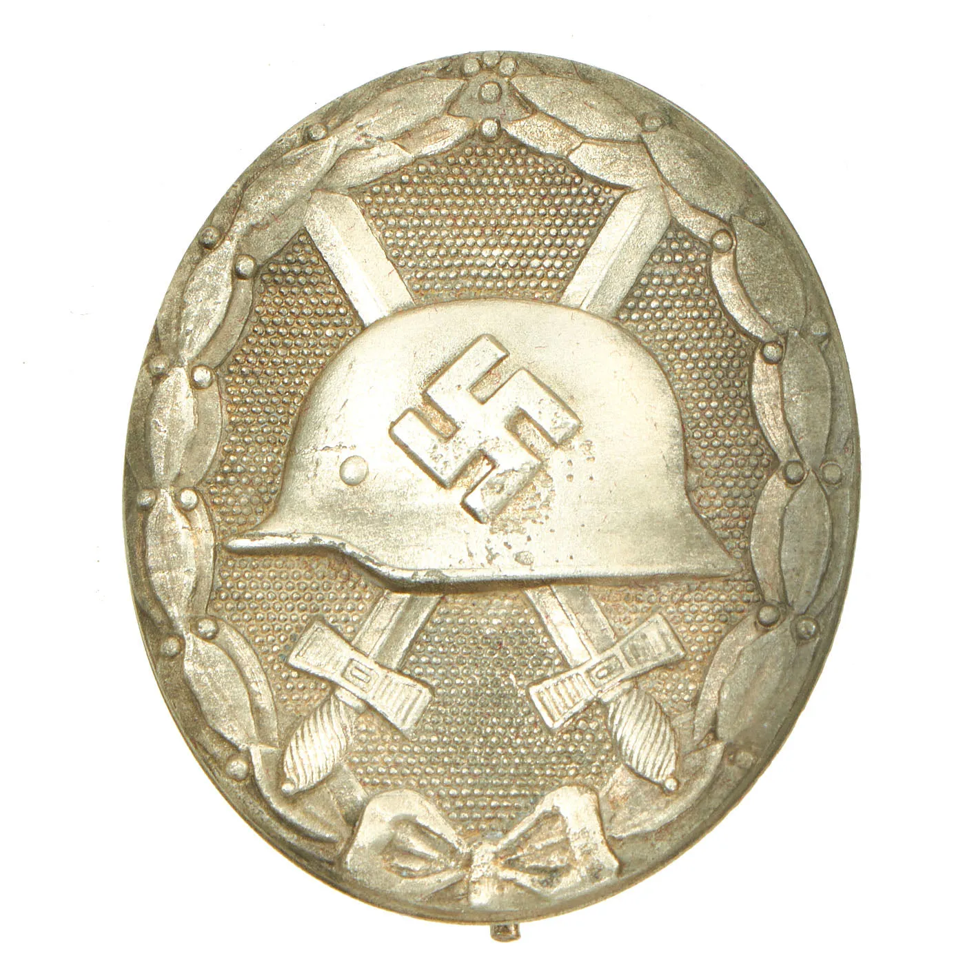 Original German WWII Silver Wound Badge by the Main Mint in Vienna With LDO Case