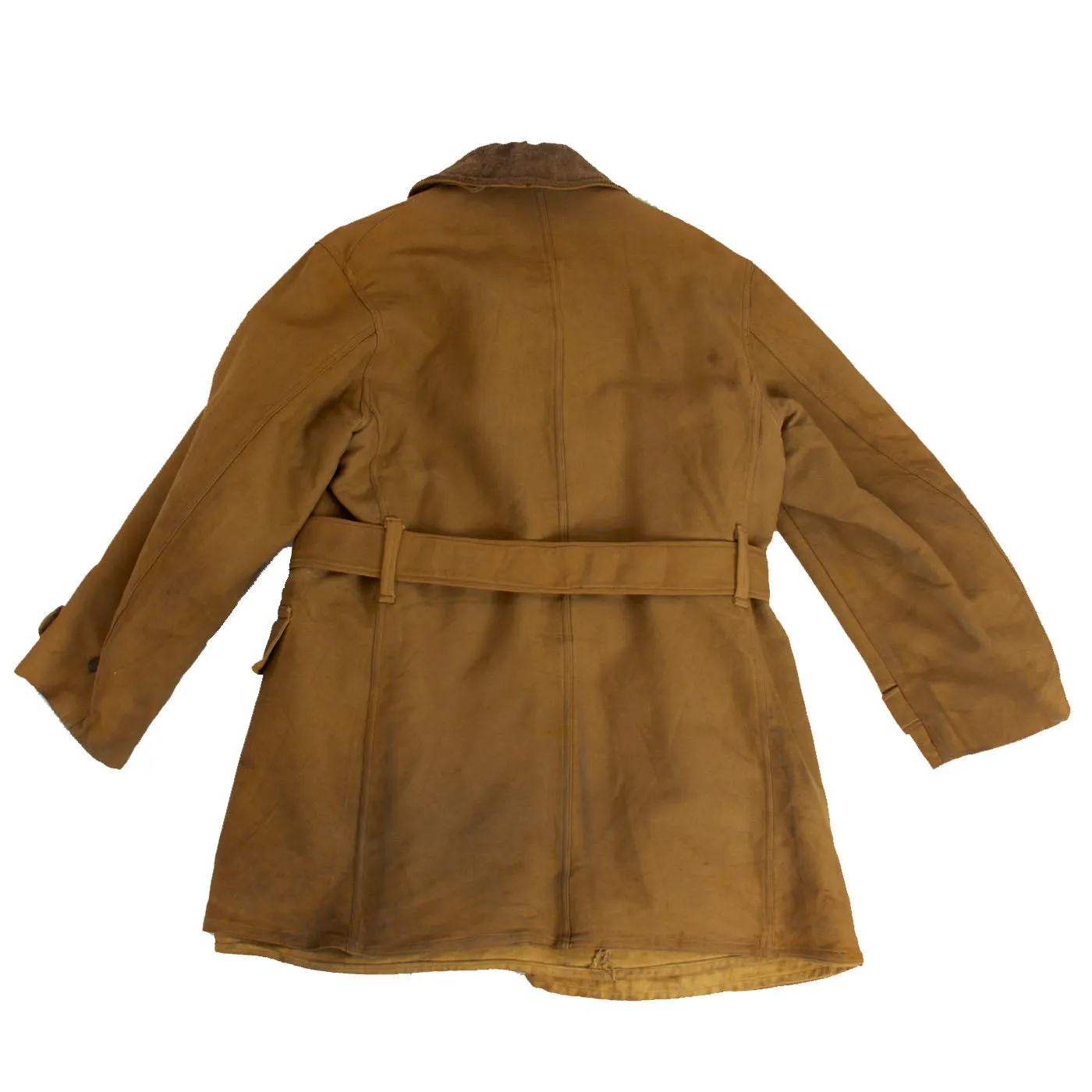 Original Rare WWI U.S. Model 1918 “Mackinaw” Coat with Engineer Sergeant’s Insignia - Large Size