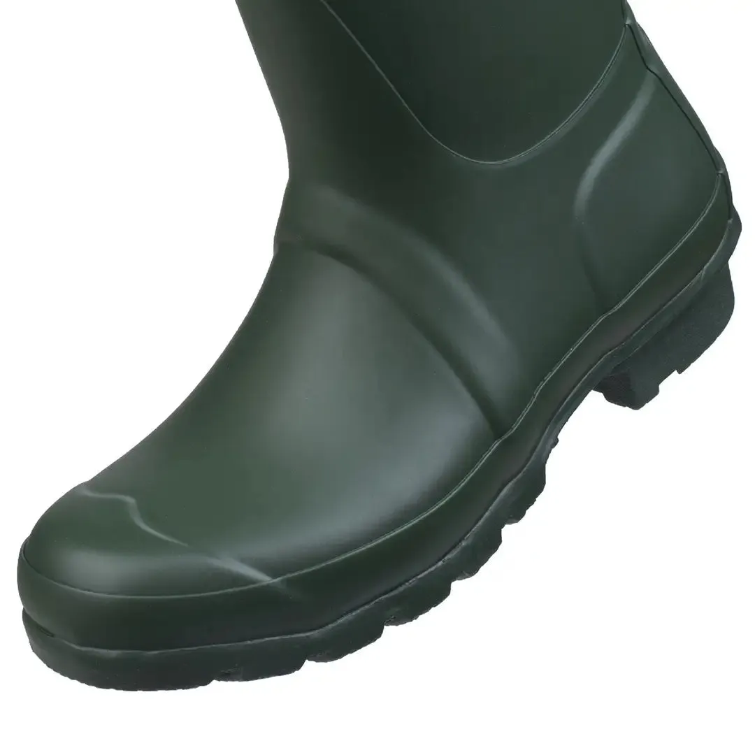 Original Short Wellington Boots Hunter Green by Hunter