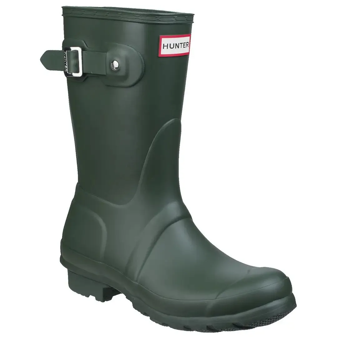 Original Short Wellington Boots Hunter Green by Hunter