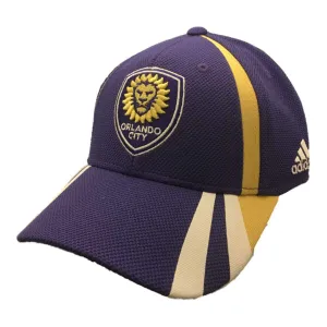 Orlando City SC Adidas Purple Structured Adjustable Strapback Baseball Hat Cap