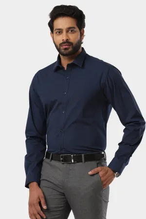 Orlando - Denim Blue Casual Shirts for Men | Ariser