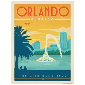 Orlando Florida Vinyl Sticker