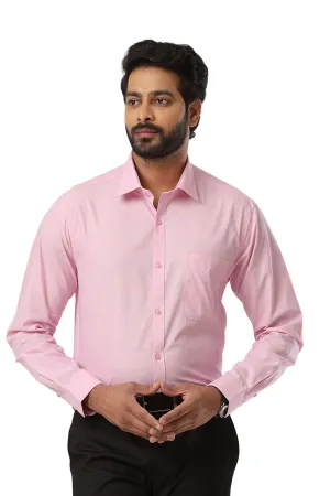 Orlando - Leamonade Pink Casual Shirts for Men | Ariser