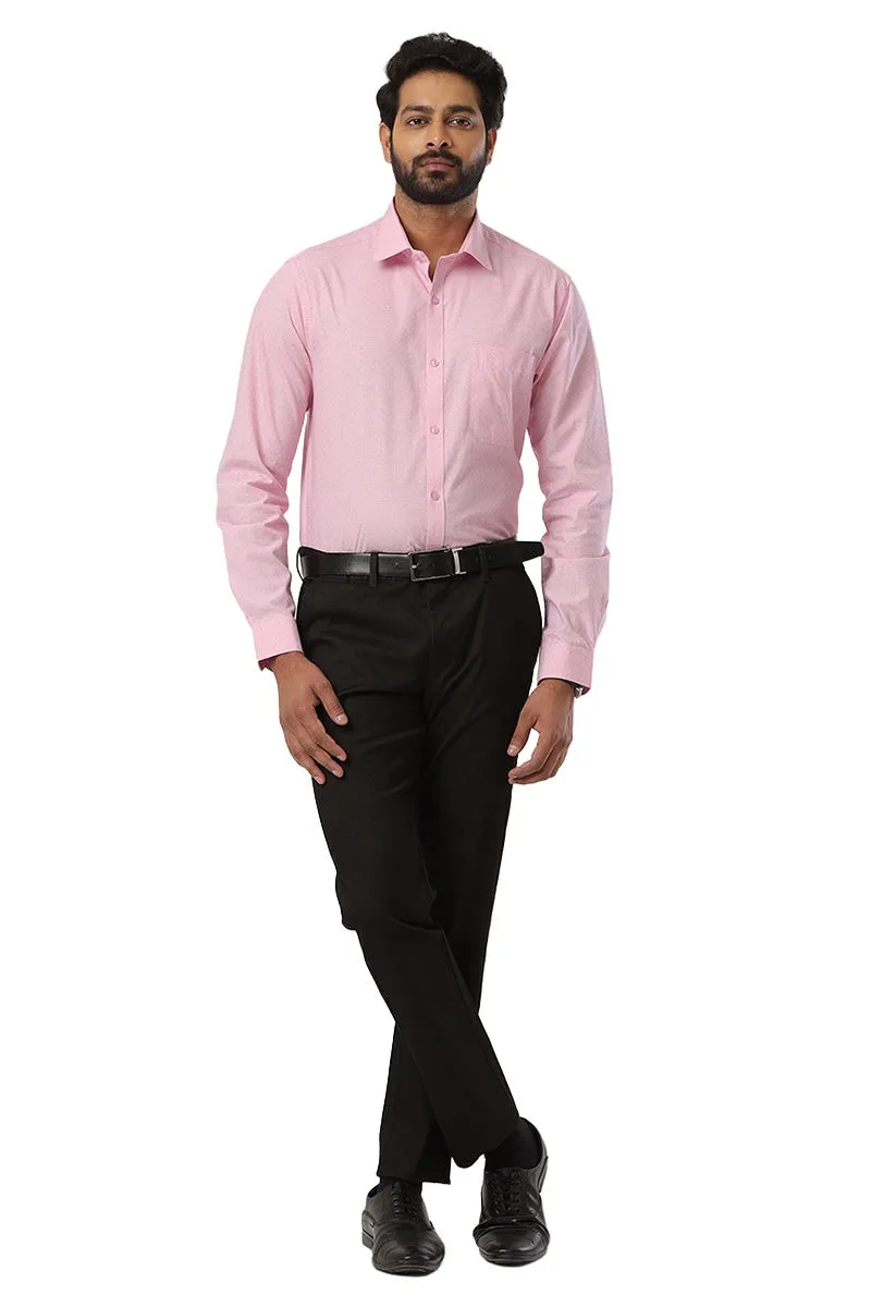 Orlando - Leamonade Pink Casual Shirts for Men | Ariser