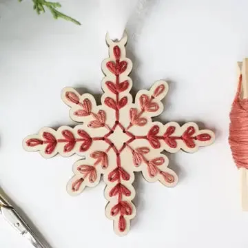 Ornament Embroidery Kit