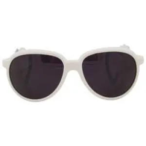 ORVIL White Aviator Sunglasses