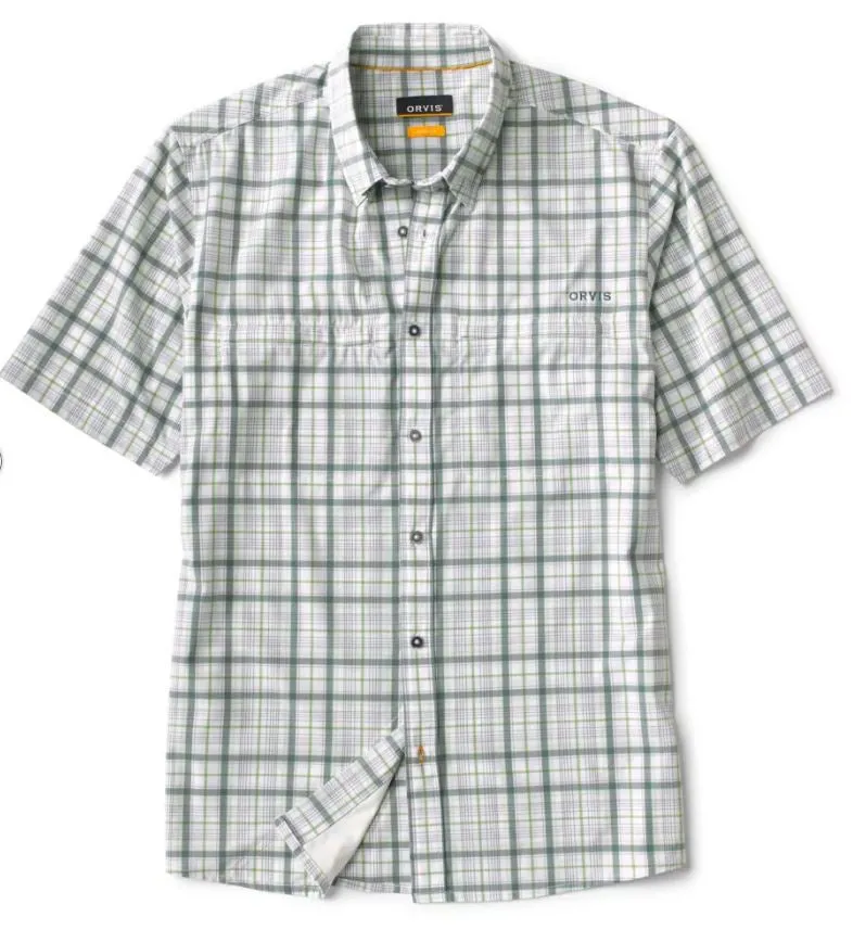 Orvis Stone Fly Stretch SS Shirt / Fern