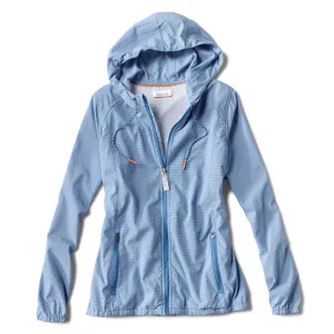 Orvis Women's LS Hooded Open Air Caster / Marine Blue