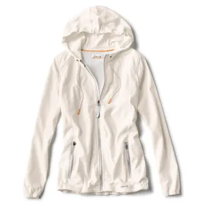 Orvis Women's LS Hooded Open Air Caster / White