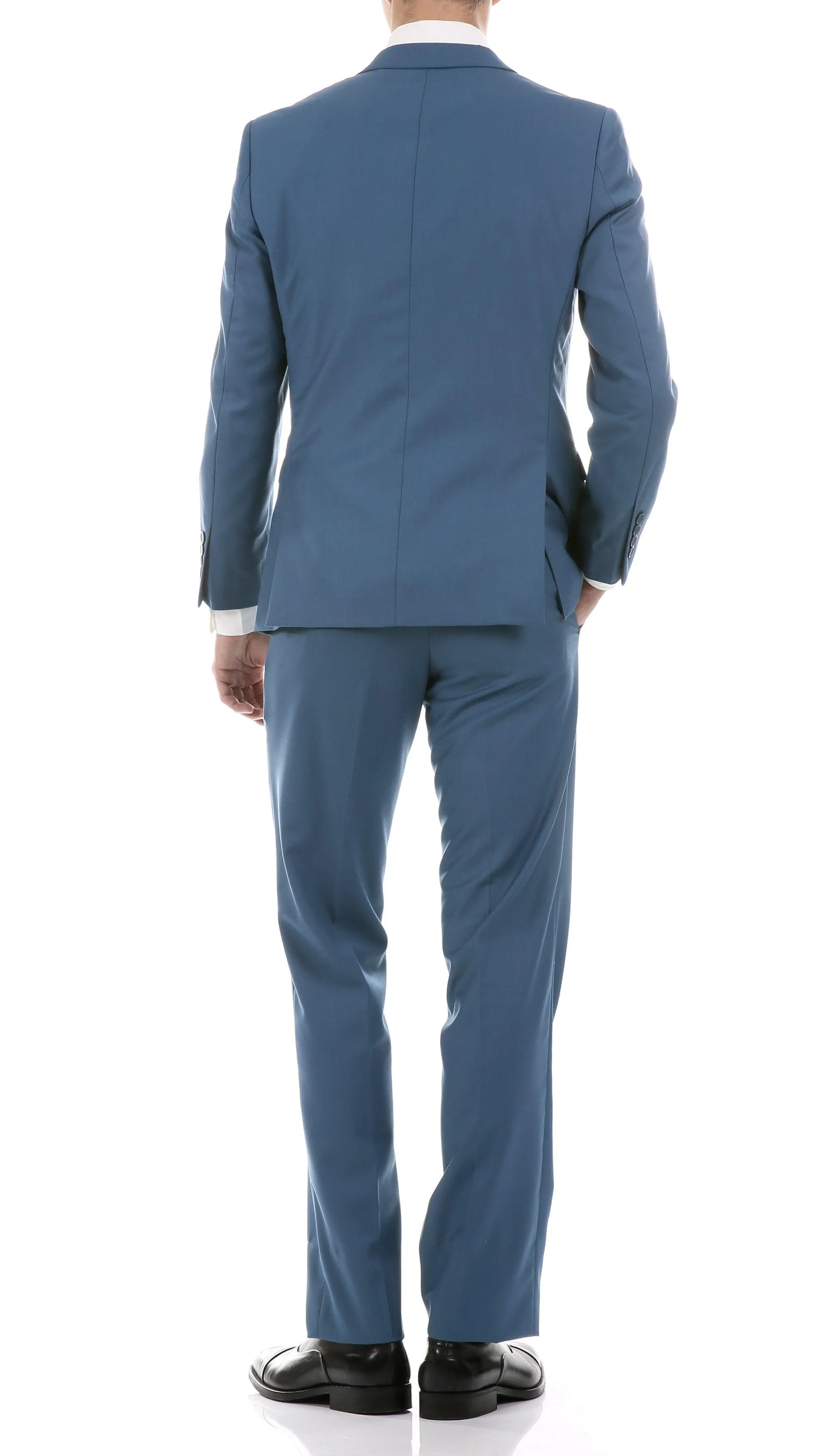 Oslo Teal Notch Lapel 2 Piece Slim Fit Suit