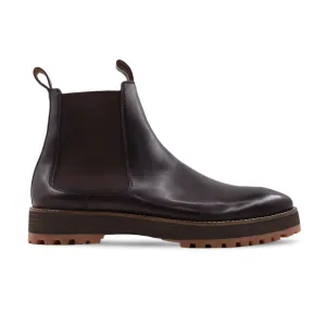 Ostend - Men's Dark Brown Calf Leather Chelsea Boot