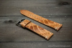 Ostrich legs leather watch strap