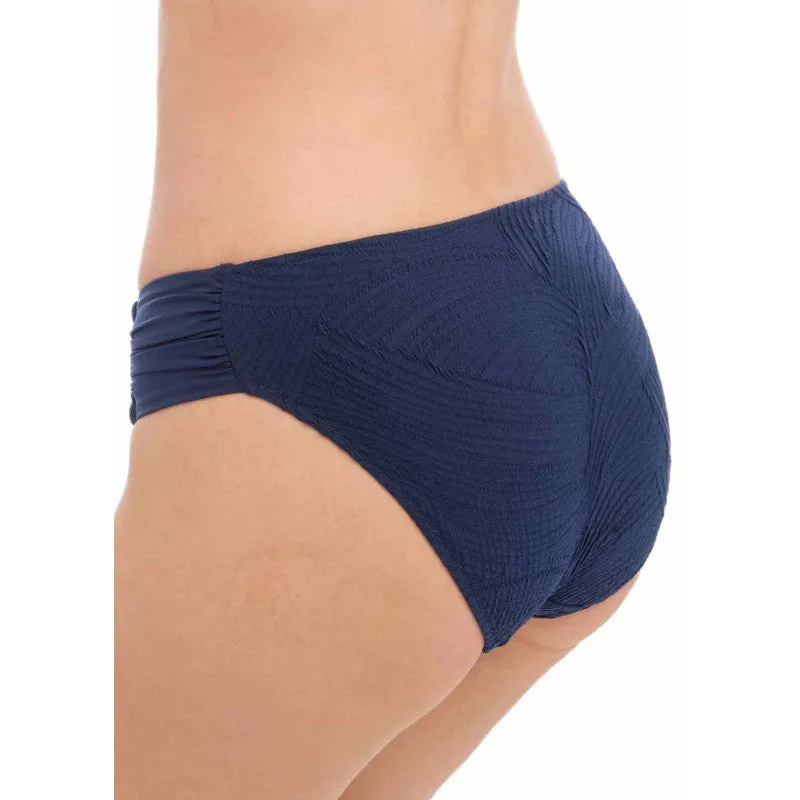 Ottawa Mid Rise Bikini Brief Ink Blue - Fantasie Swim