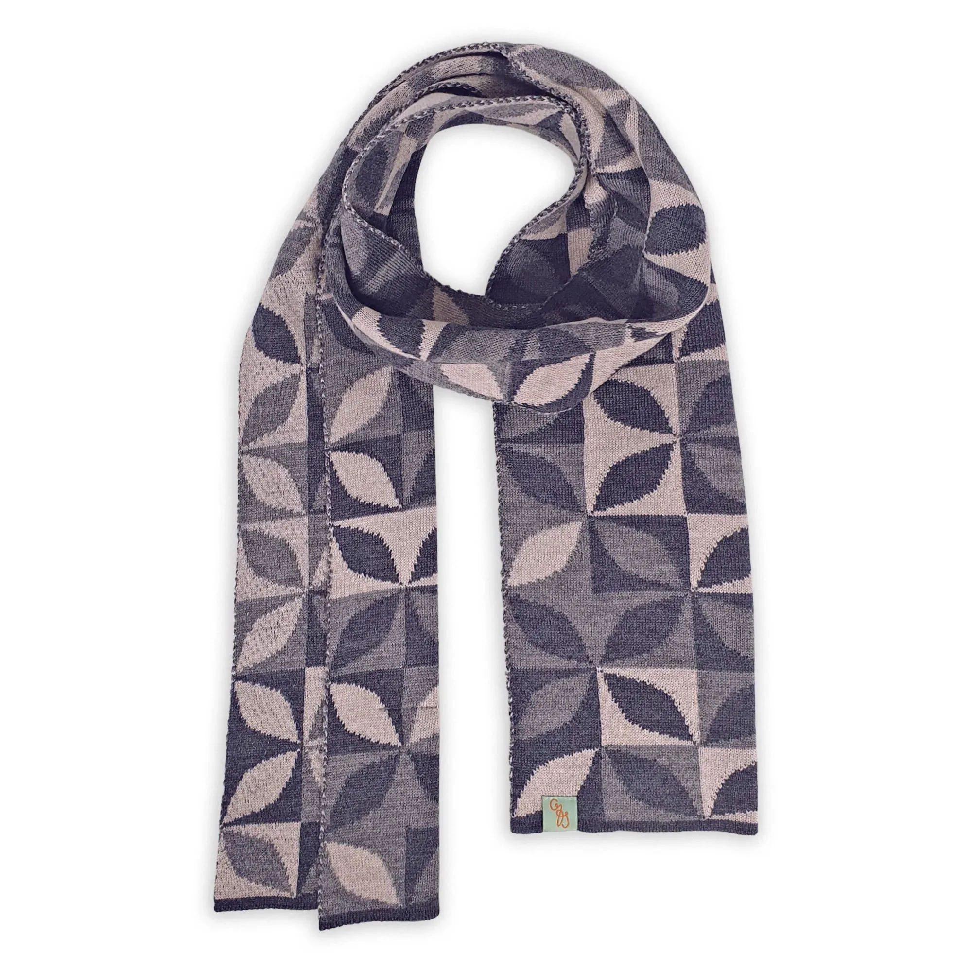 Otto & Spike Crisp Extra Fine Merino Wool Scarf