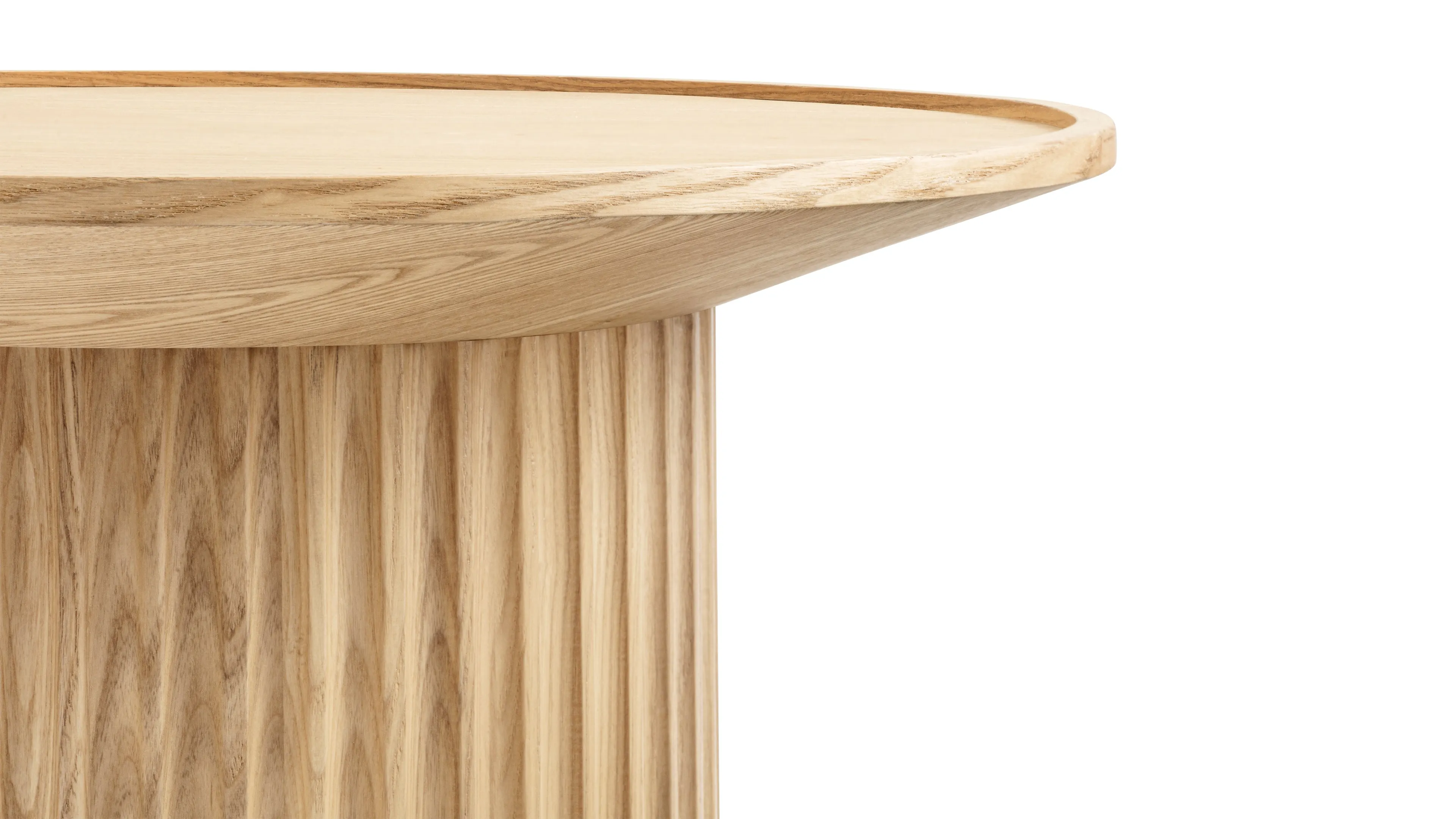 Otto - Otto Side Table, Short, Natural Ash