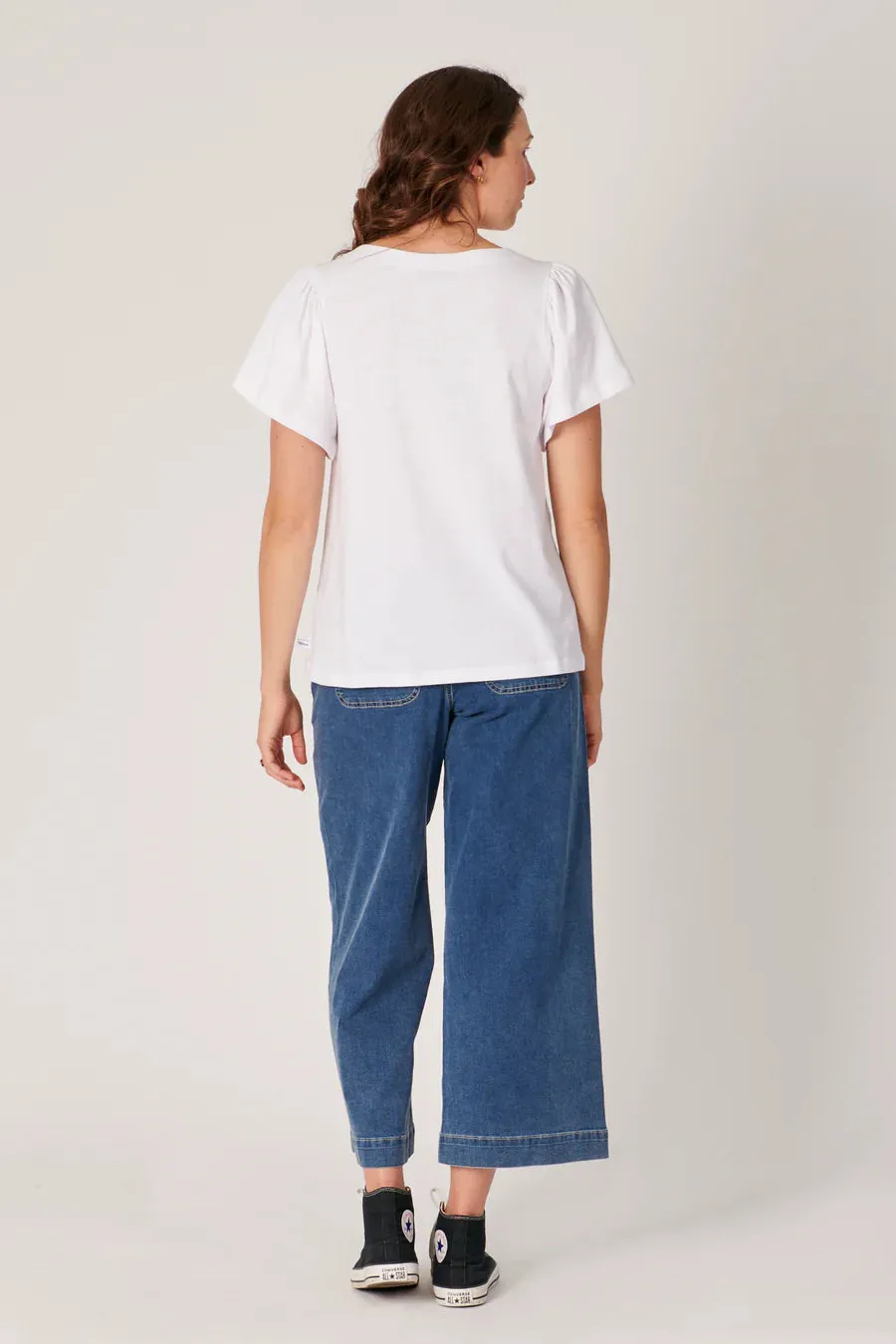 OTW Flutter Sleeve Tee