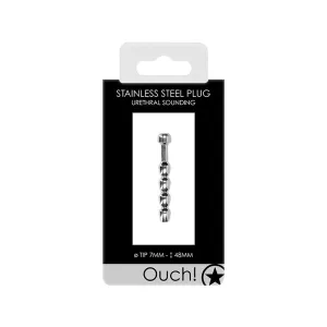 Ouch Urethral Sounding Metal Plug 7mm