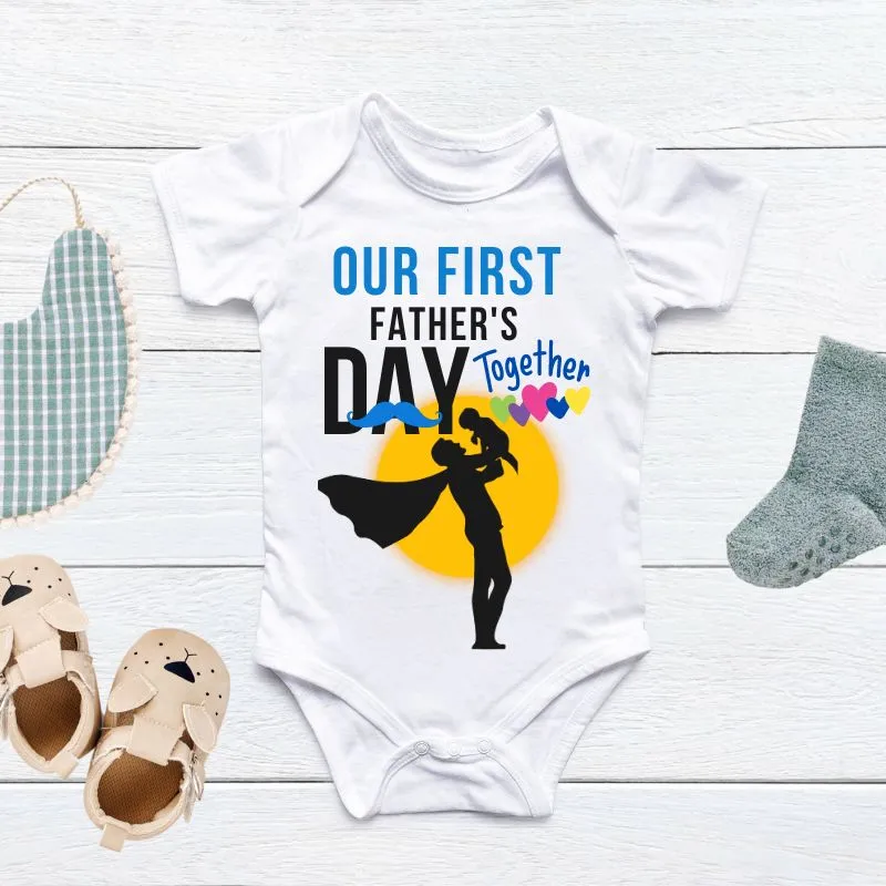 Our First Father's Day Together Father & Son/Father & Daughter T-Shirts