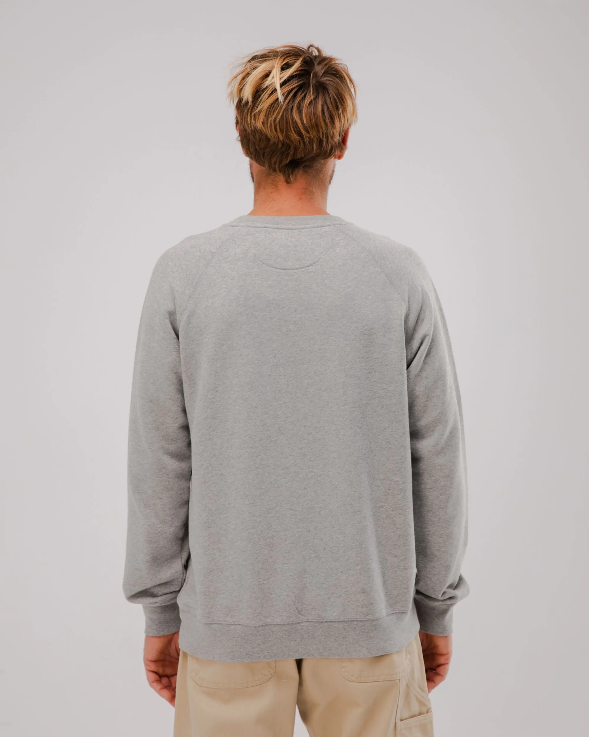 Out of Office Cotton Sweatshirt Grey Melange