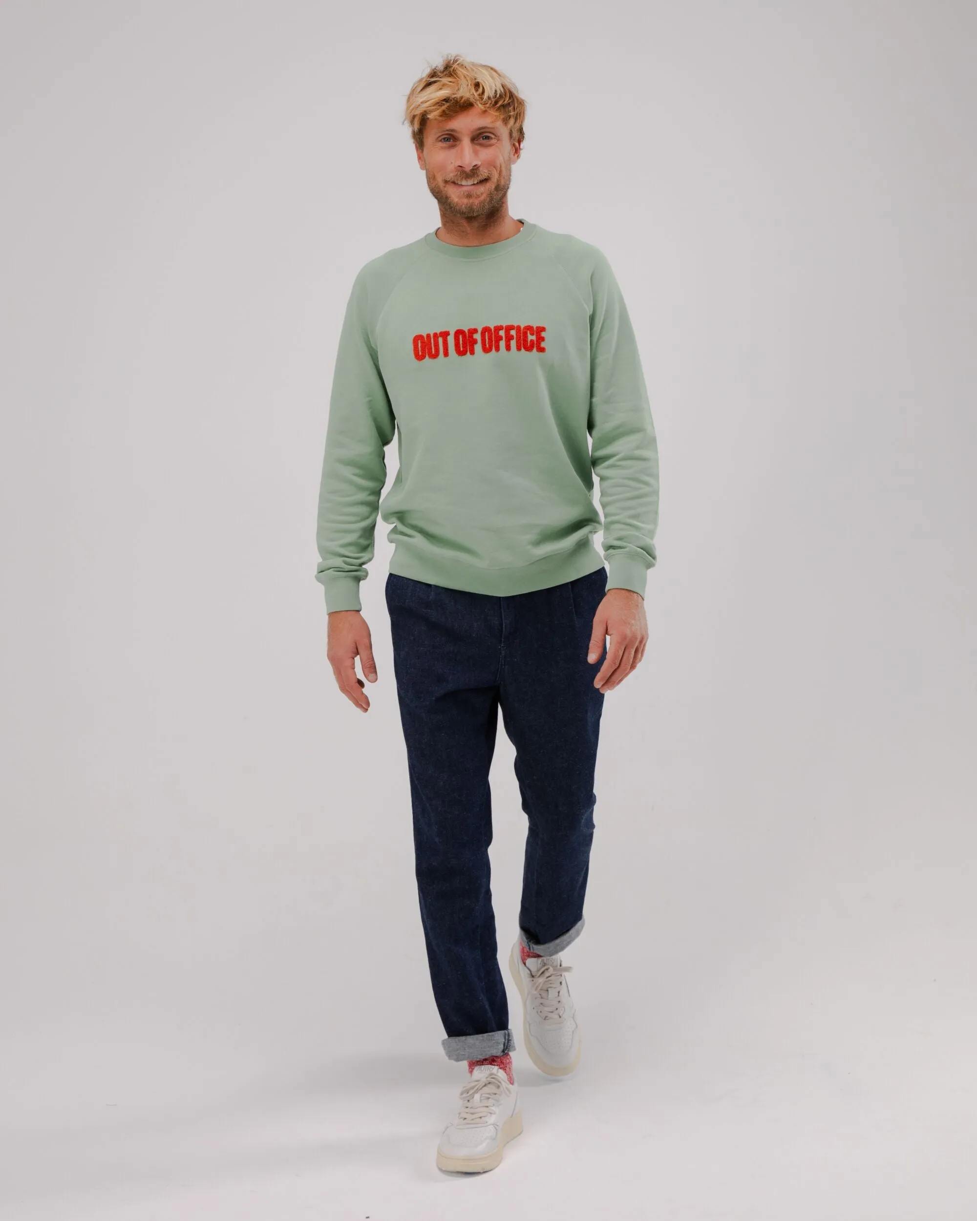 Out Of Office Sweatshirt Mint