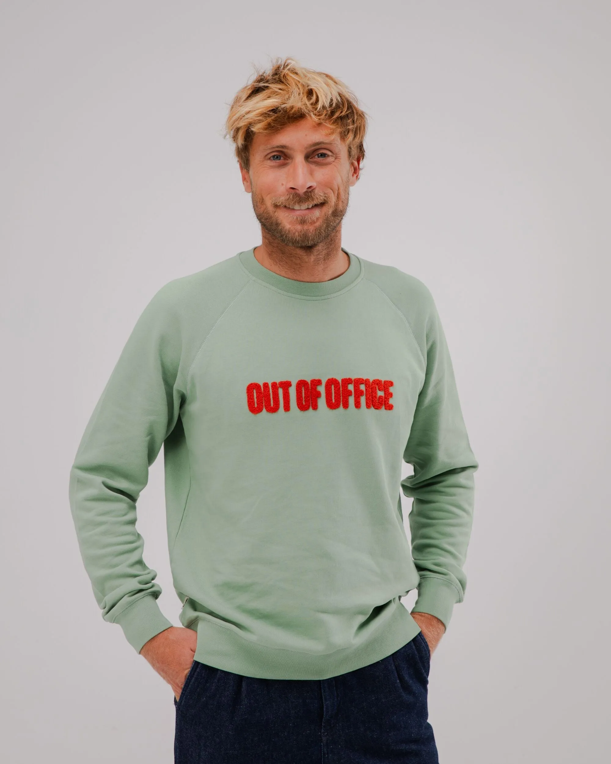 Out Of Office Sweatshirt Mint