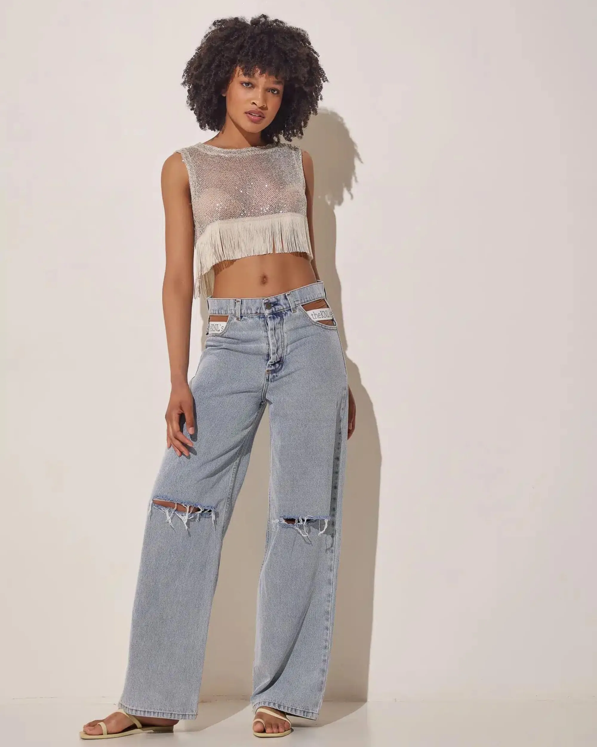 Outburst Cutout Jeans