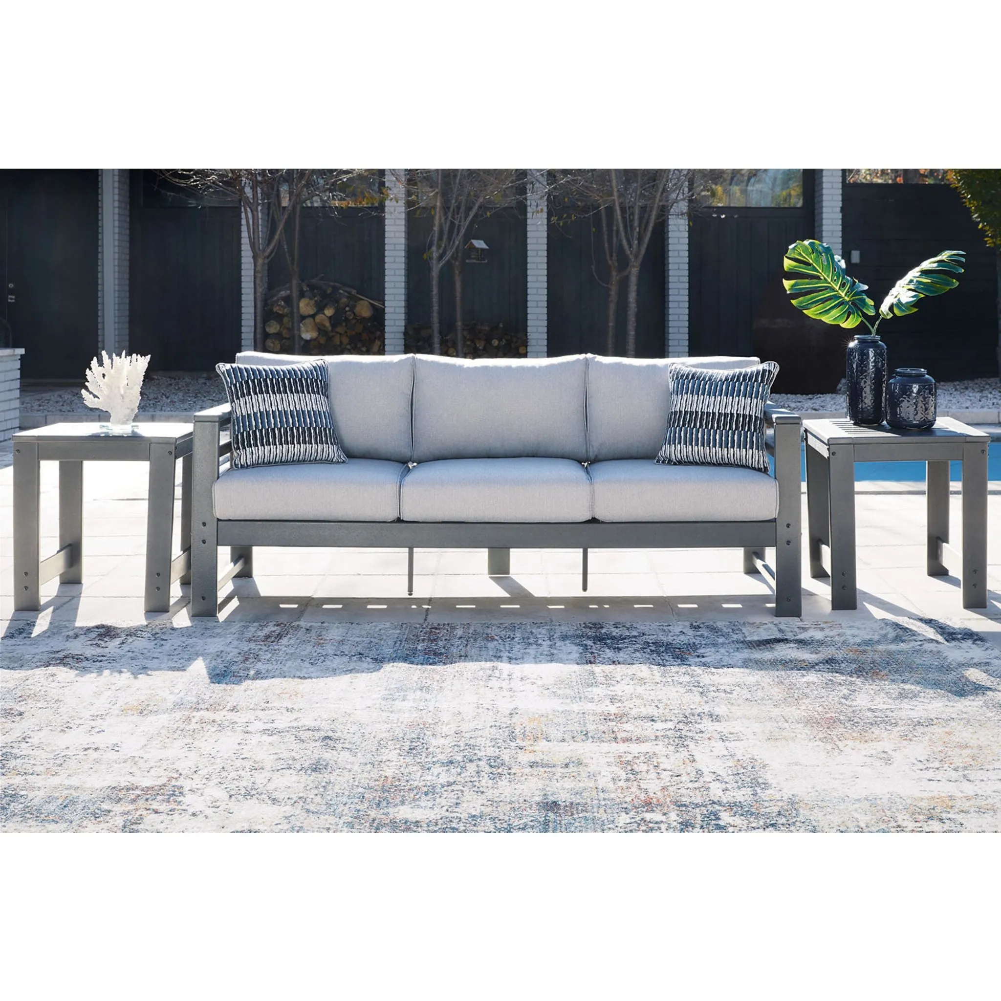 Outdoor Amora Sofa with Cushion