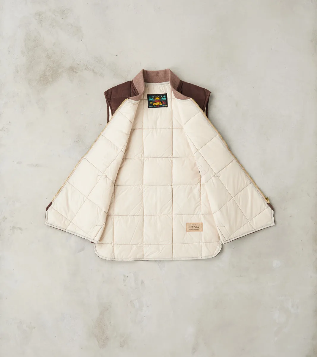 Outdoor Vest - Brown Corduroy