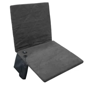 Outdoor Winter Camping Warm USB Heating Cushions With Backrest(Gray)