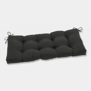 Outdoor/Indoor Fresco Black 44" Blown Bench