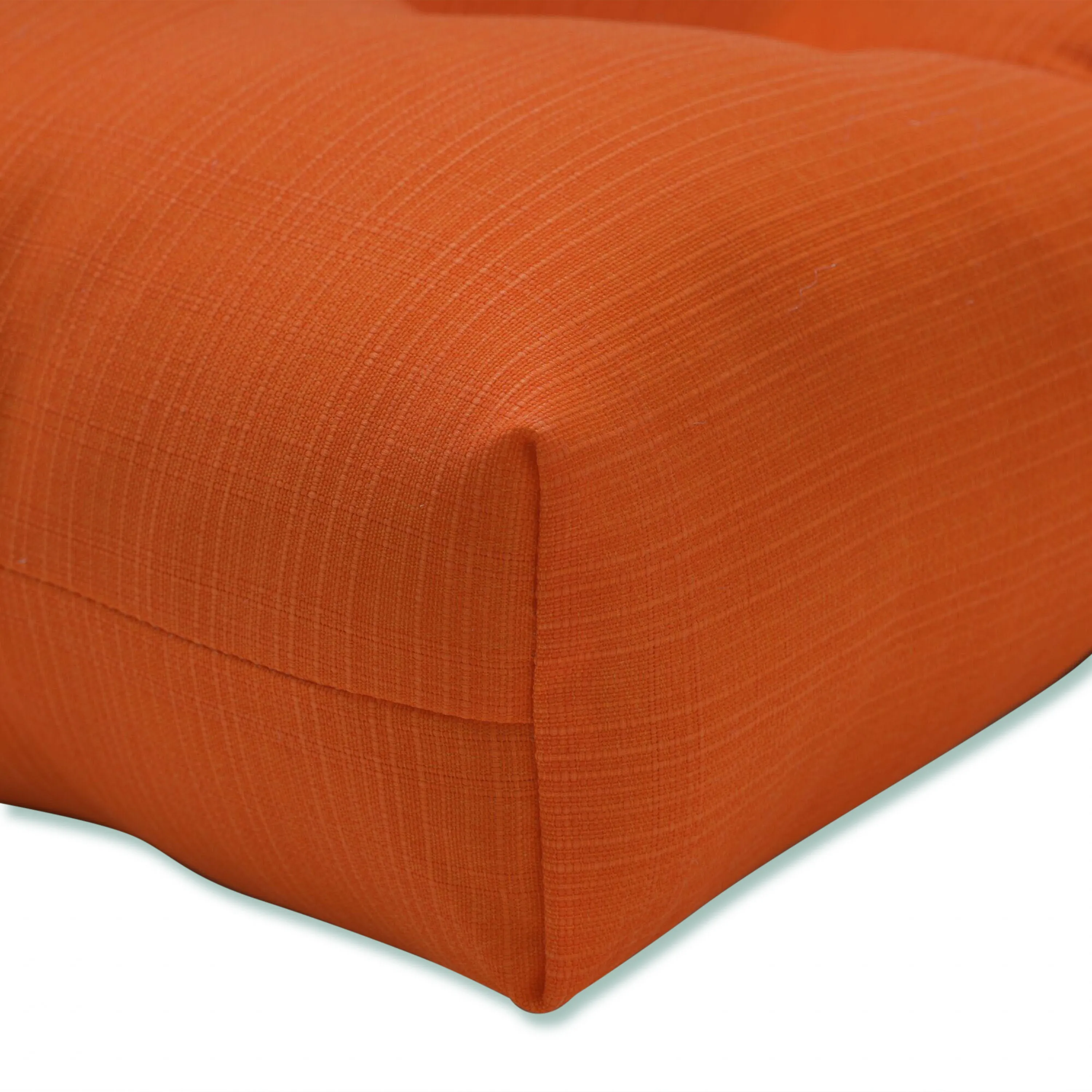 Outdoor/Indoor Sundeck Orange 56" Blown Bench