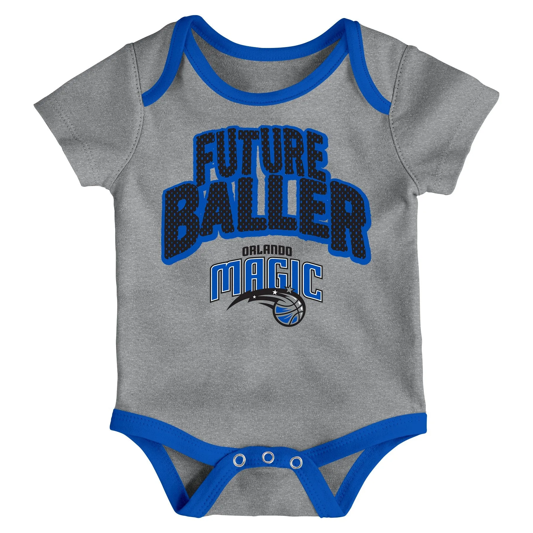 Outerstuff NBA Infant Orlando Magic Little Fan 3-Pack Bodysuit Set