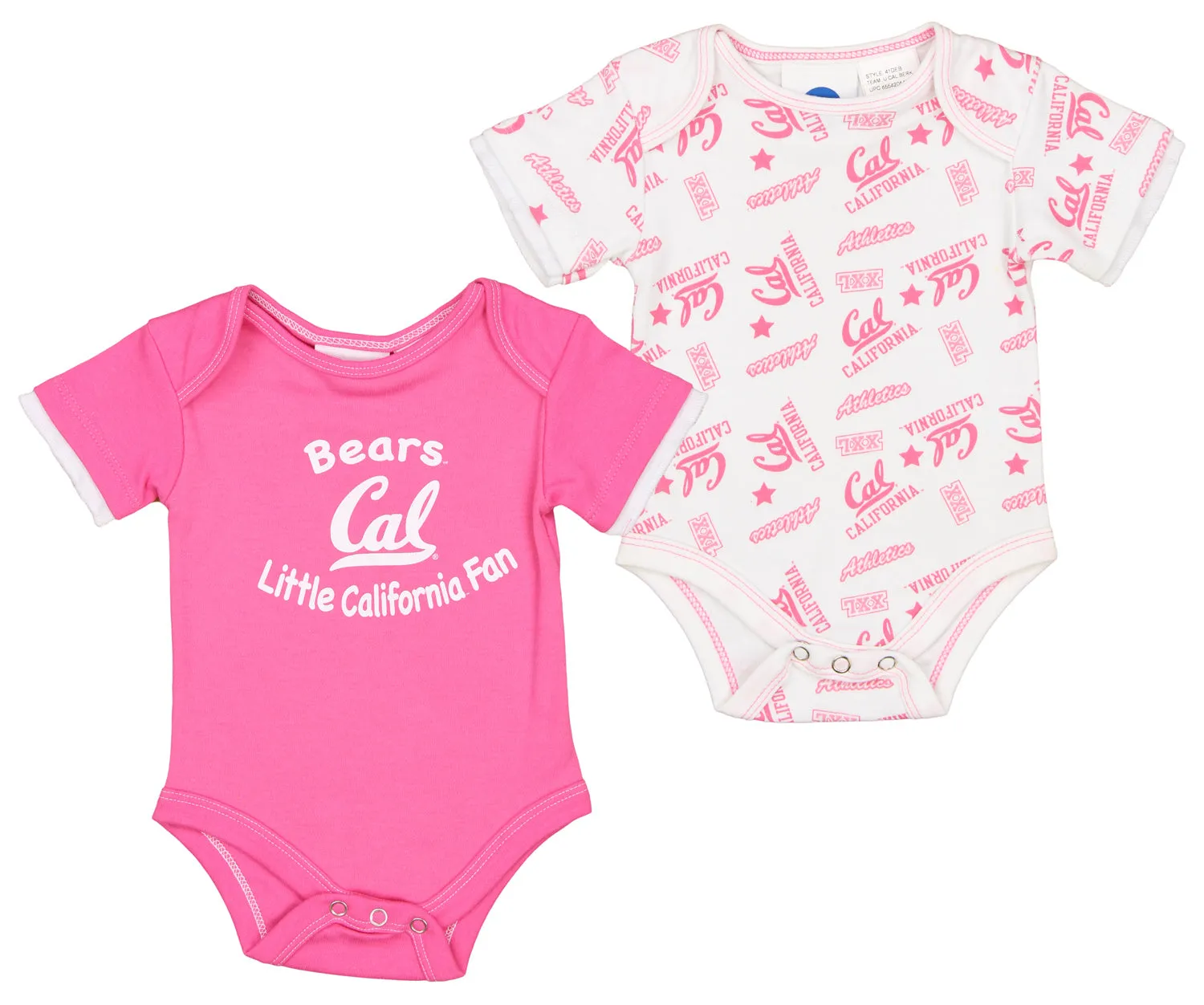 Outerstuff NCAA Infant California Golden Bears Number One Fan Creeper Set