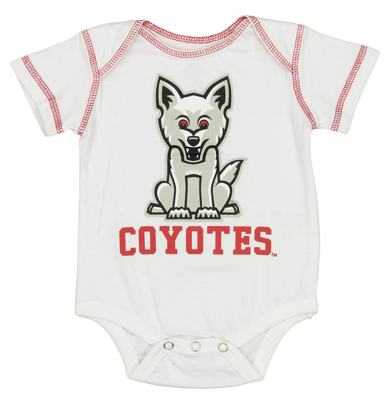 Outerstuff NCAA Infants South Dakota Coyotes 3 Pack Creeper Bodysuit Set