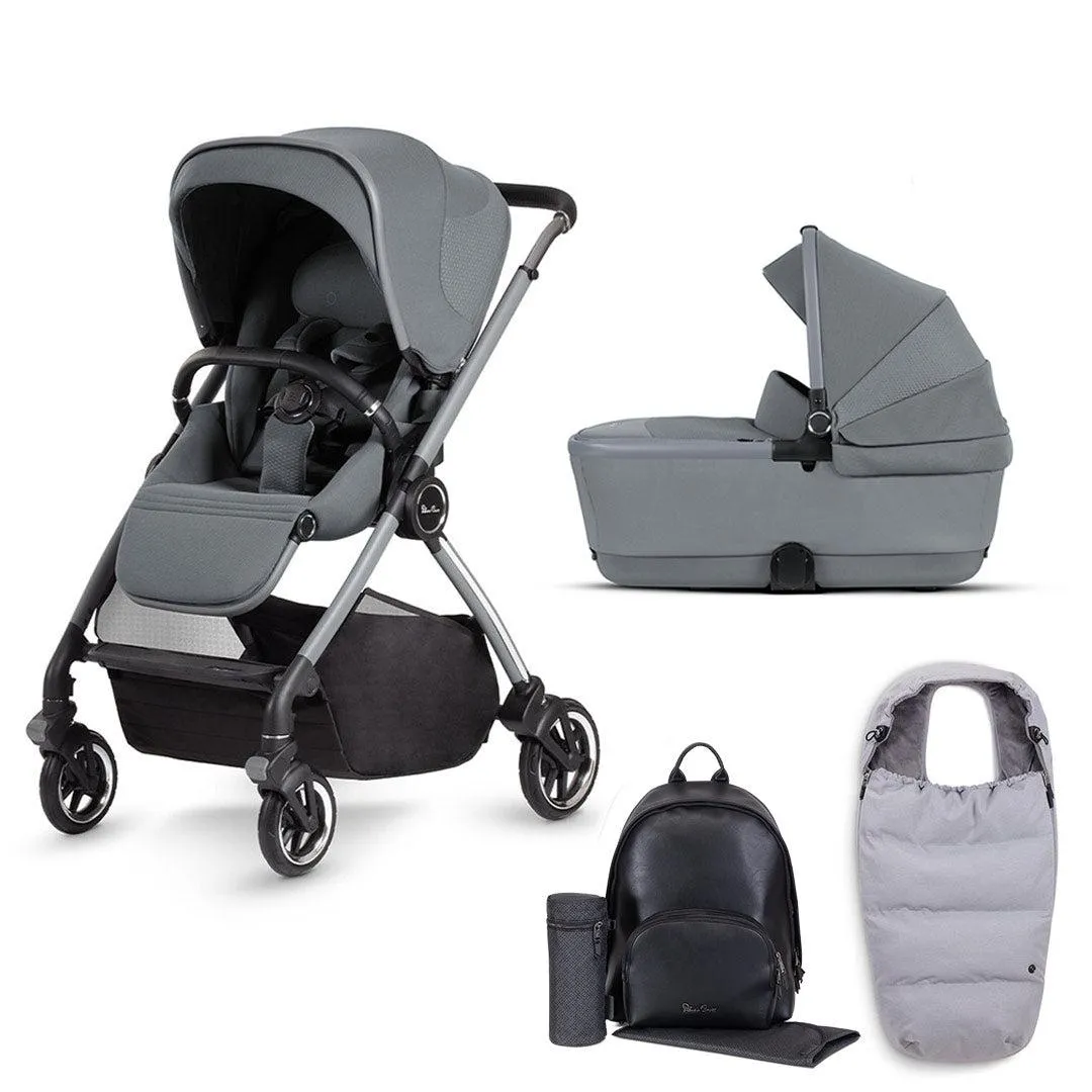 Outlet - Silver Cross Dune Pushchair - Glacier