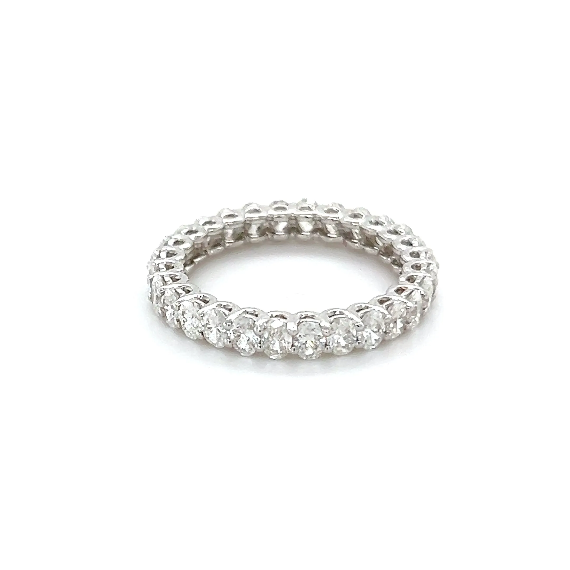 Oval Cut Diamond Eternity Ring