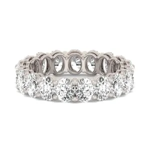 Oval Cut Diamond Eternity Ring