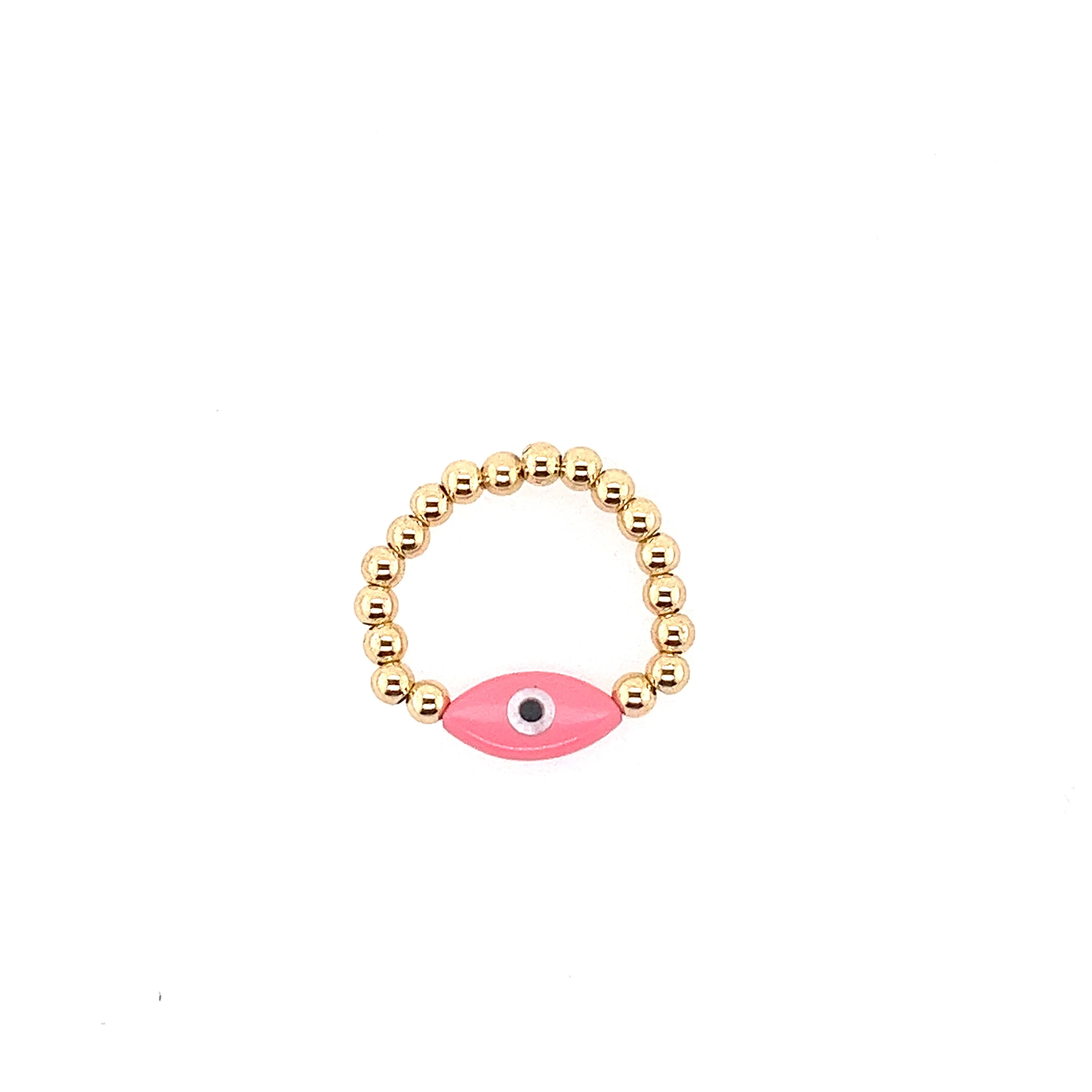 Oval Evil Eye Ring