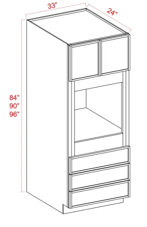 Oven Cabinet - Shaker Slim