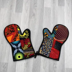 Oven Glove African Print Oven Glove Oven Mit 2