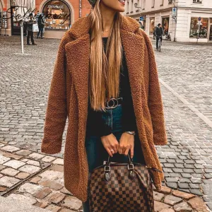 Over The Top Faux Fur Coat