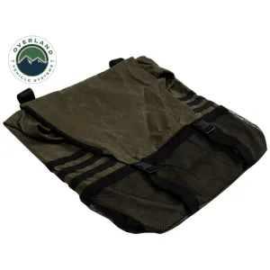 Overland Vehicle Systems - Extra Large Trash Bag Tire Mount #16 Waxed Canvas Universal