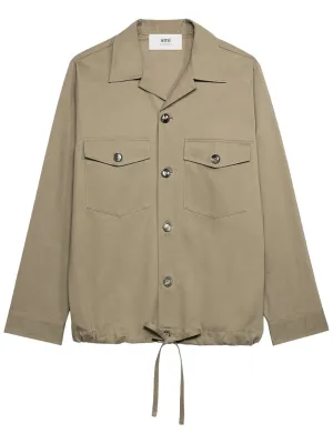 Overshirt With Drawstring