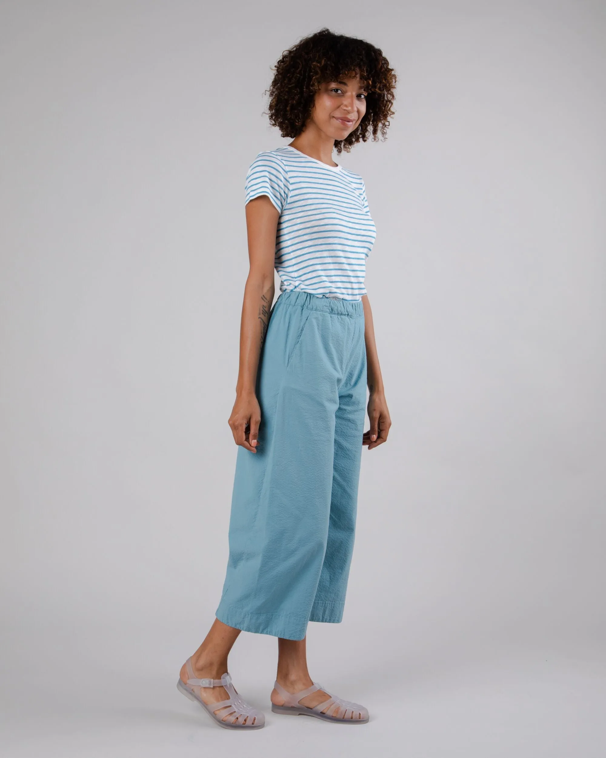 Oversize Picnic Pants Ocean