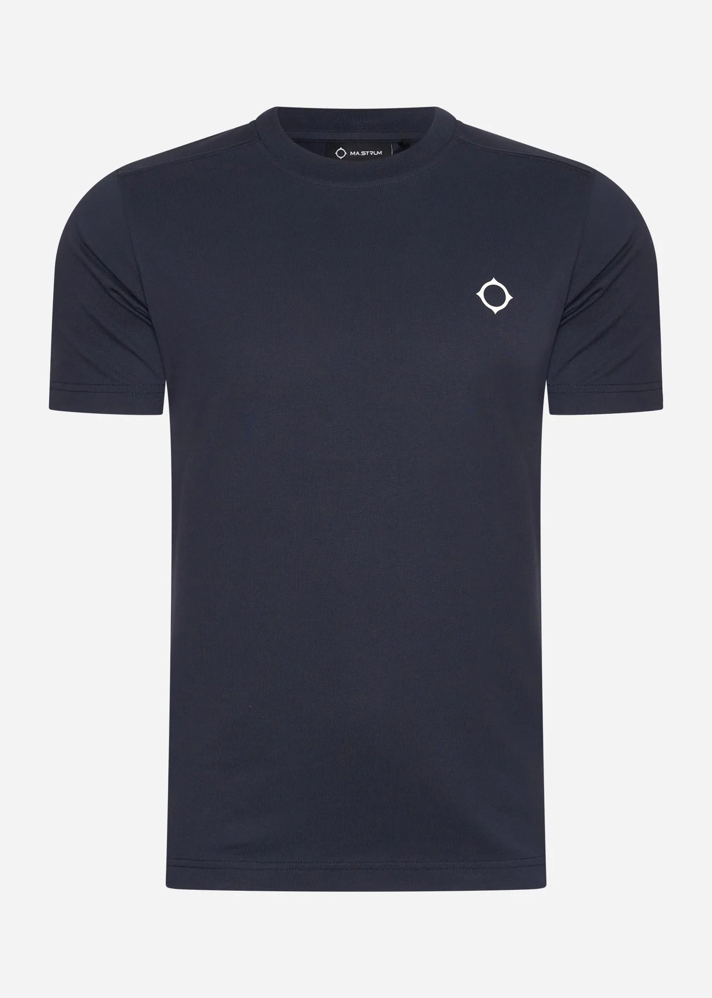 Oversized back logo print tee - ink navy