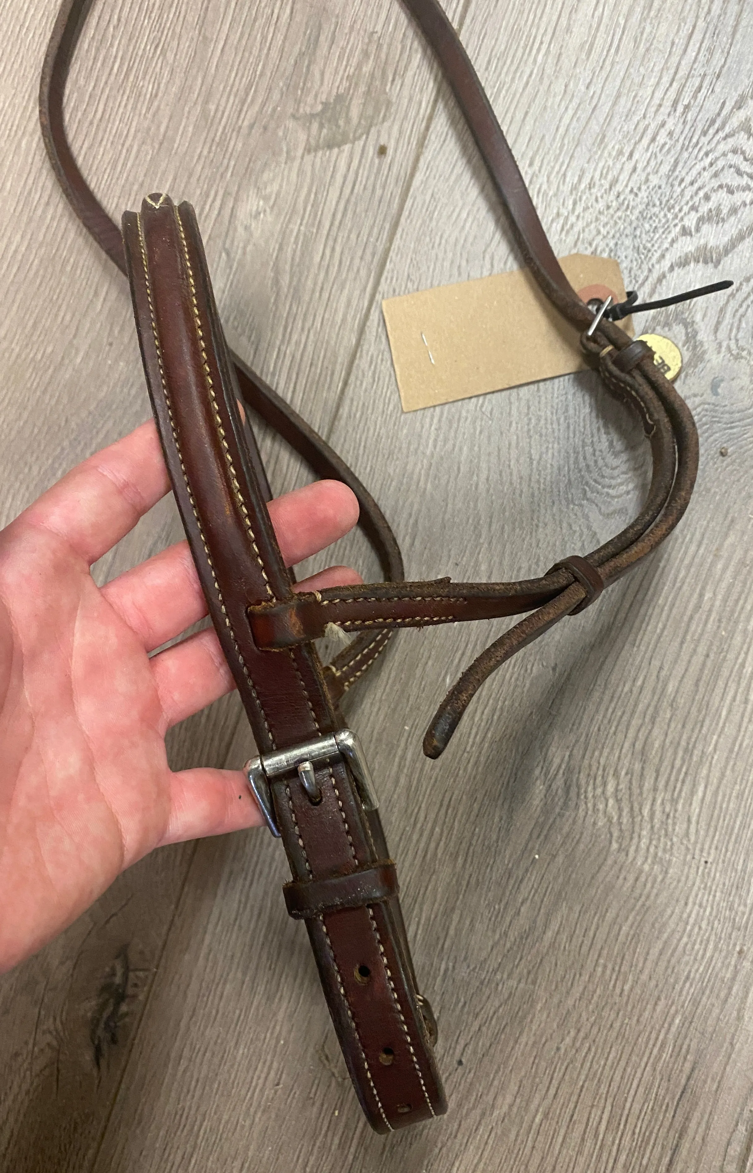 Oversized Edgewood Fancy Stitch Tack Noseband *nice