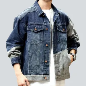 Oversized fashion men's jean jacket