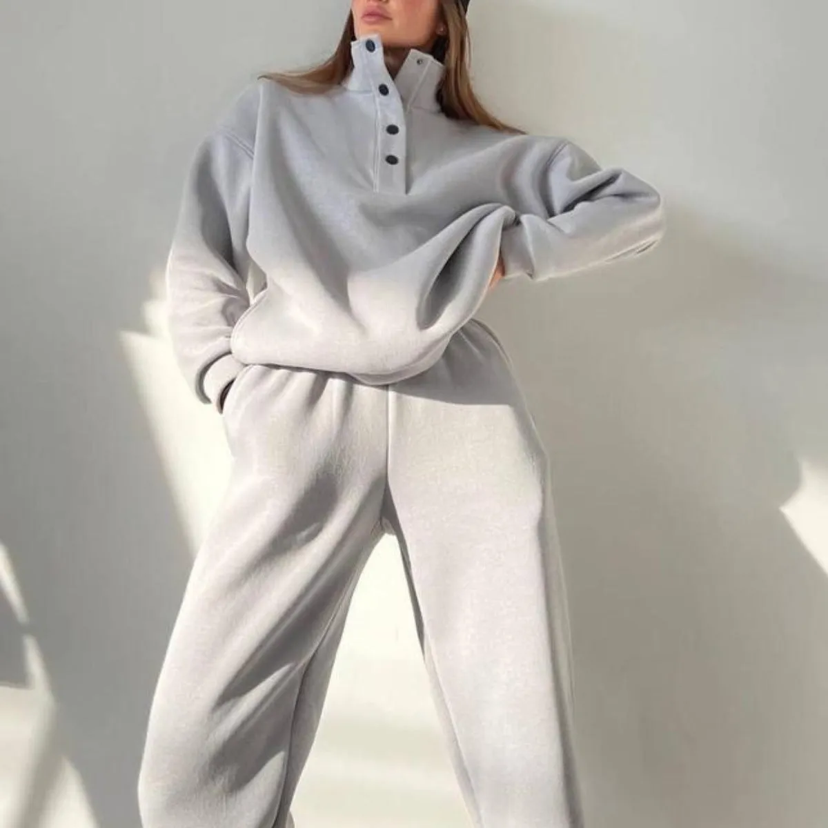 Oversized hoodie and pajama set for Women