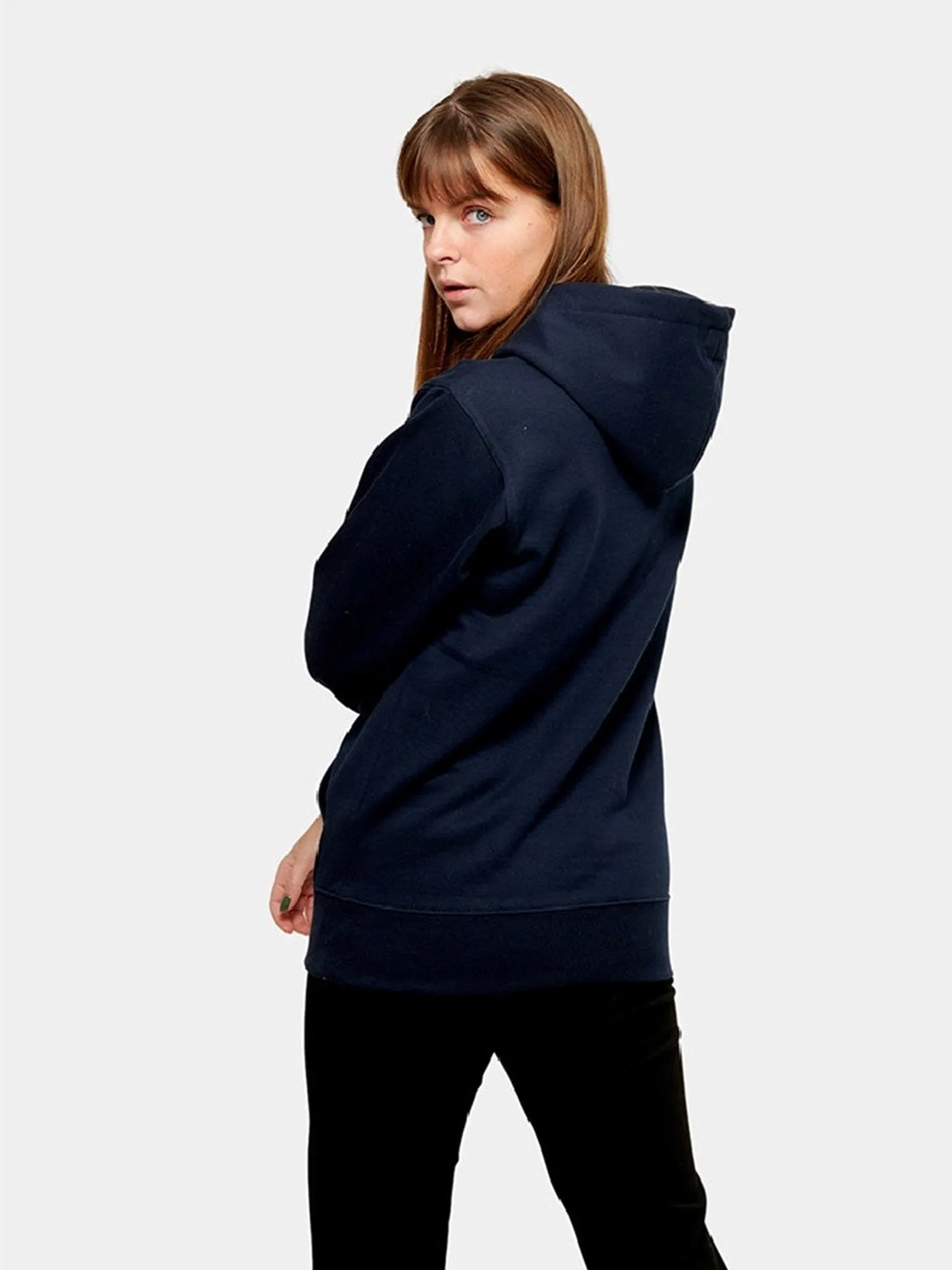 Oversized Hoodie - Navy